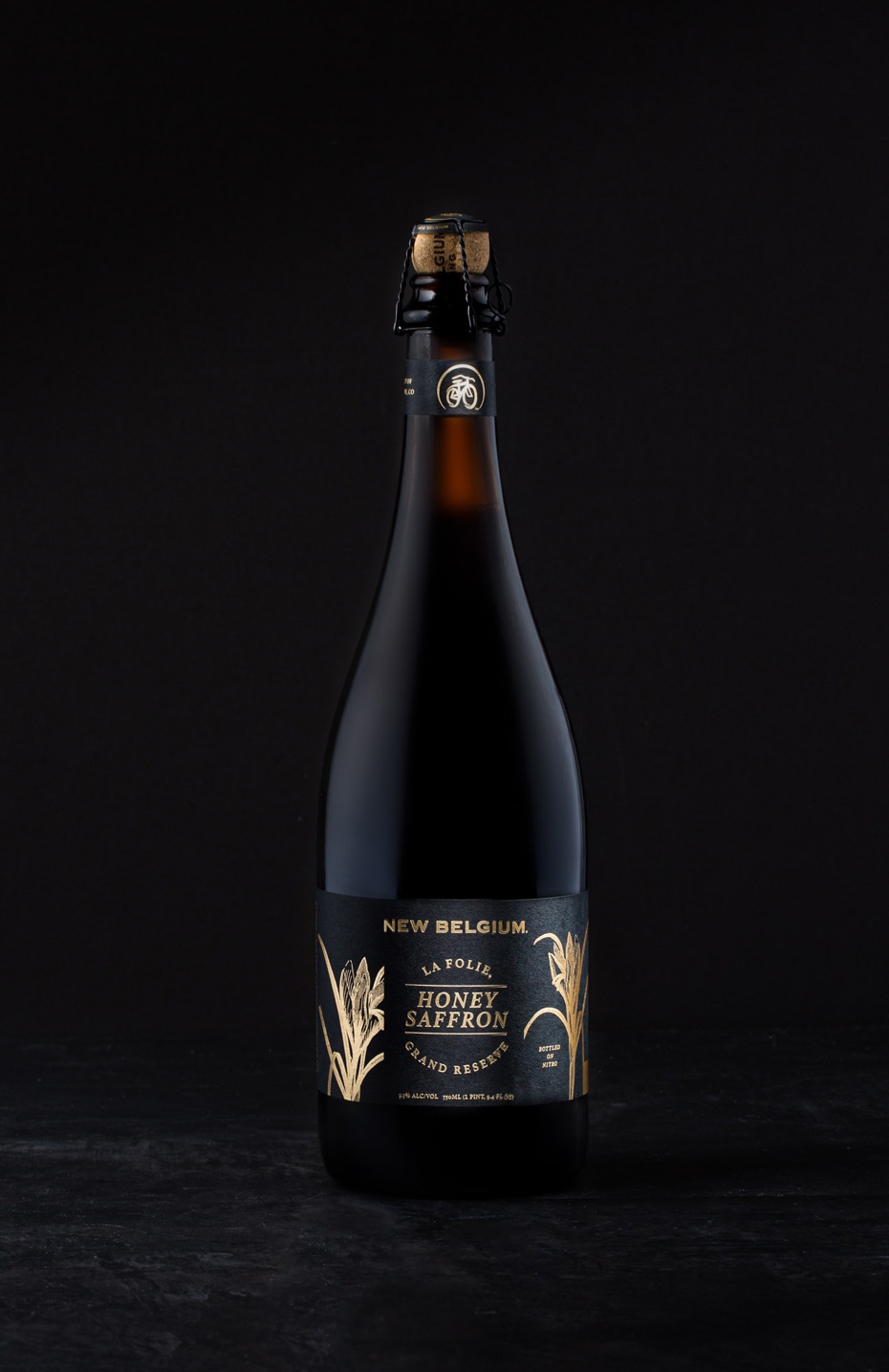 Bottle of a limited edition sour beer from New Belgium Brewing - John Robson Photography